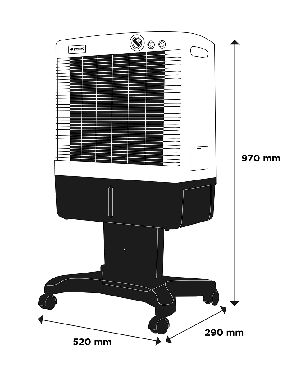 Enfriador Evaporativo Portátil Frikko