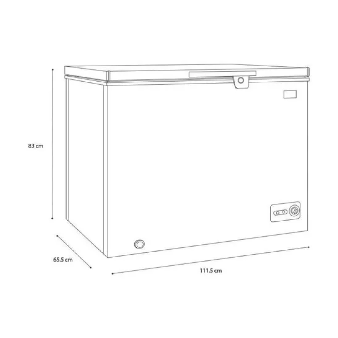 Congelador Hisense FC88D6BW