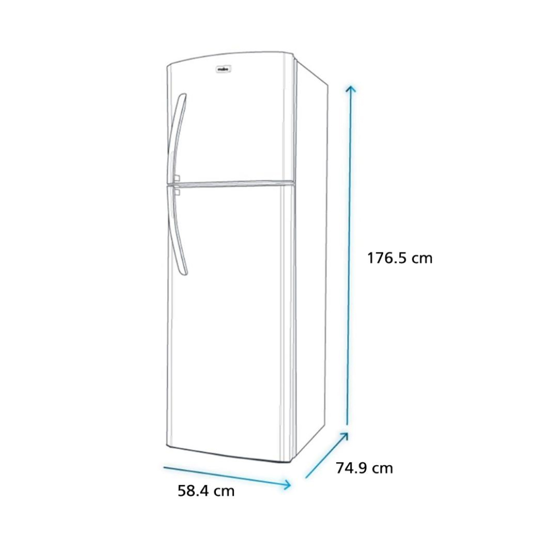 Refrigerador Mabe 11 Pies Silver