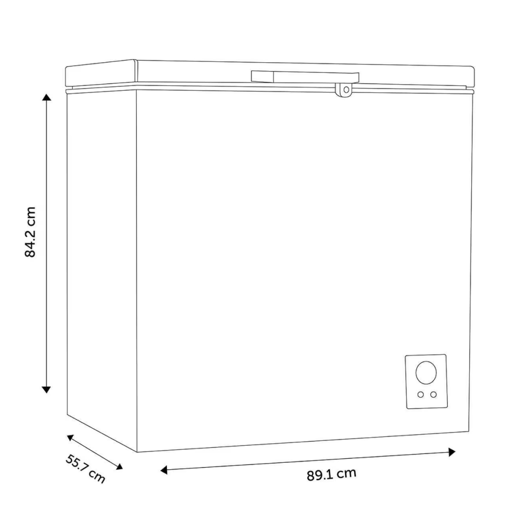 Congelador Hisense Fc70D6Bwx 7